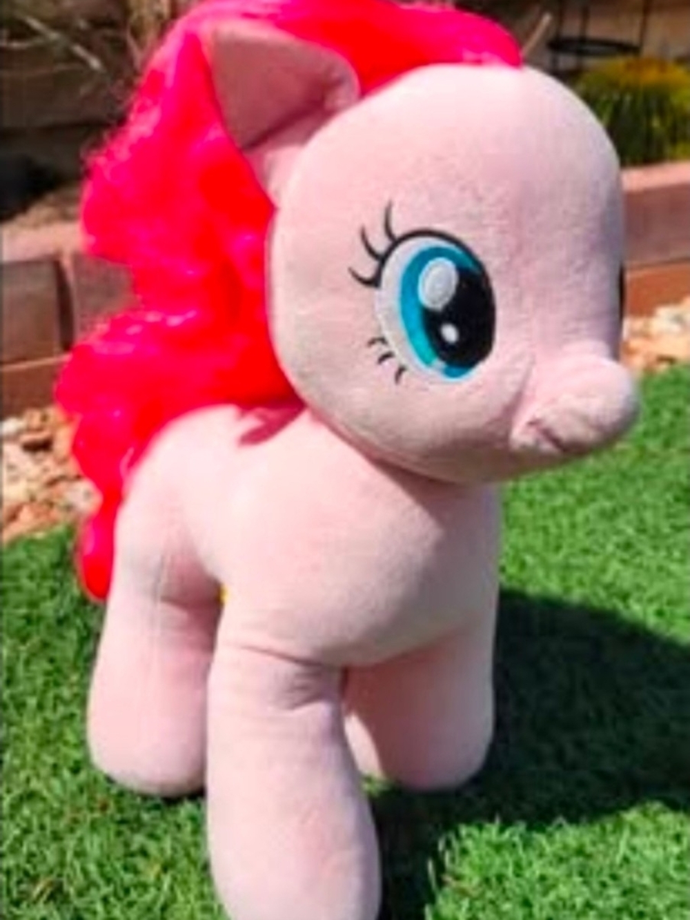Pink My Little Pony Plush Stuffed Animal Toy
